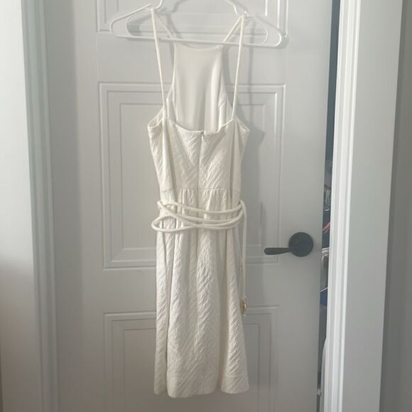 Milly White Halter Dress - Picture 5 of 7